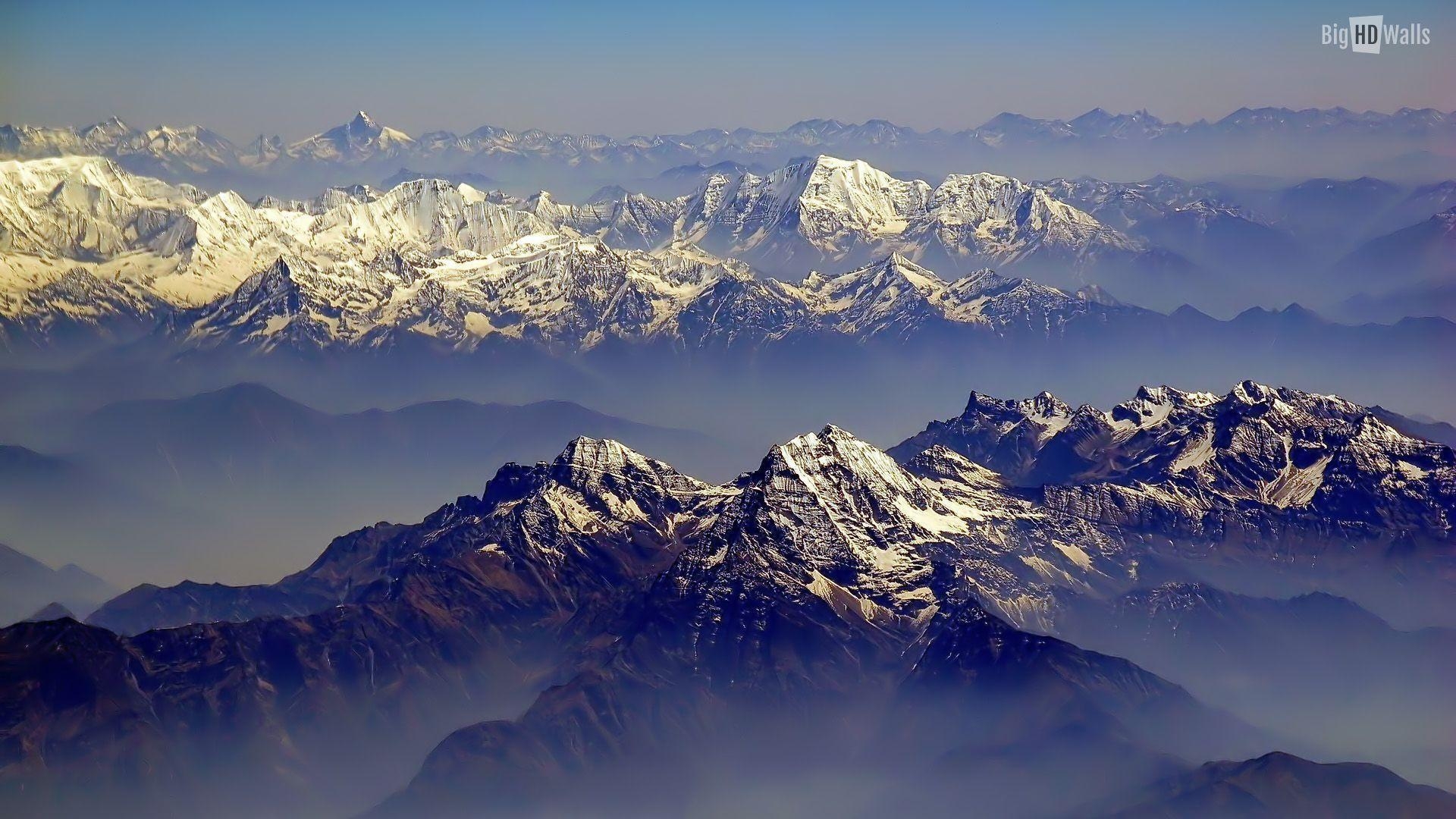 1920x1080 Himalaya mountain range HD wallpaper, Desktop