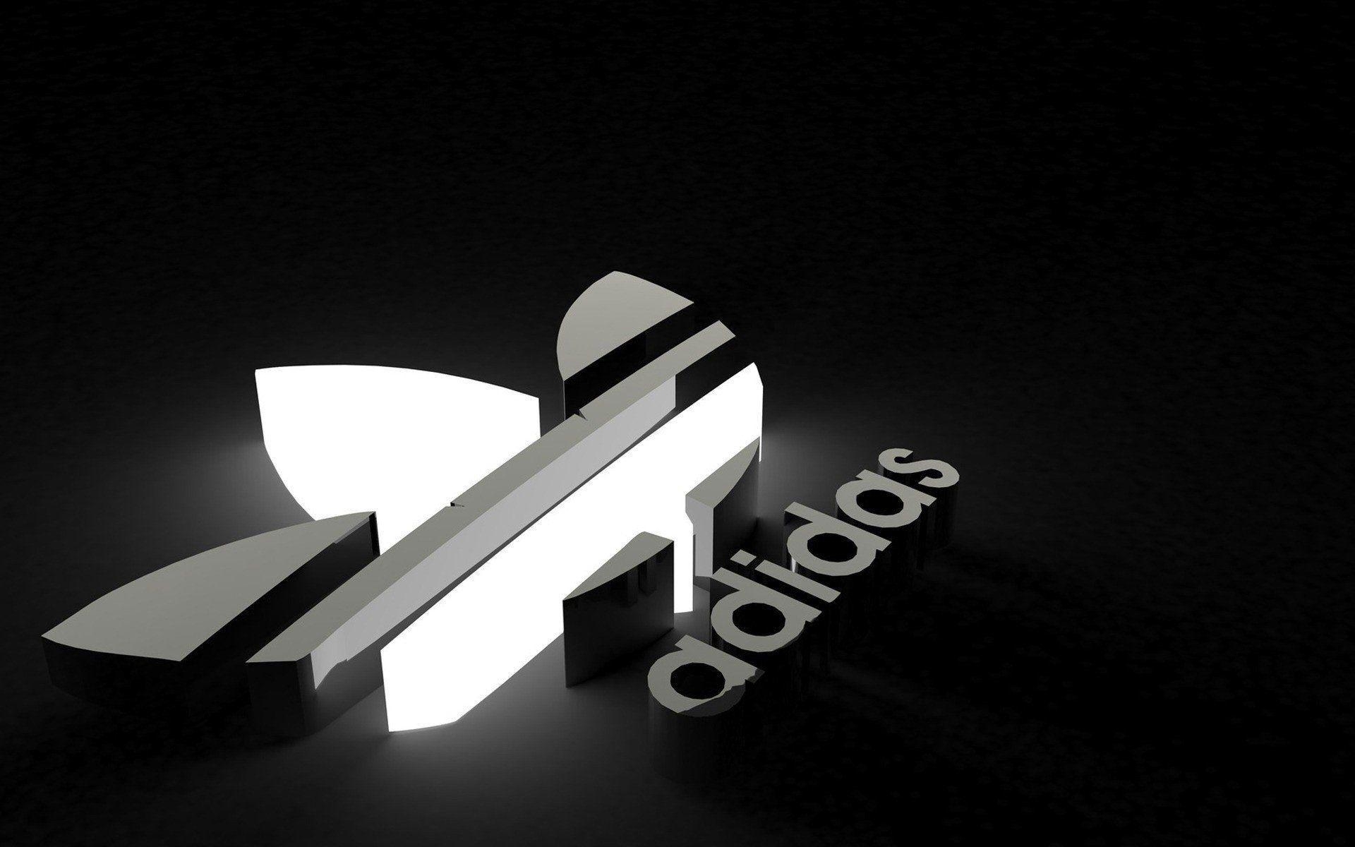 1920x1200 Adidas 3D Logo, HD 3D, 4k Wallpaper, Image, Background, Photo, Desktop