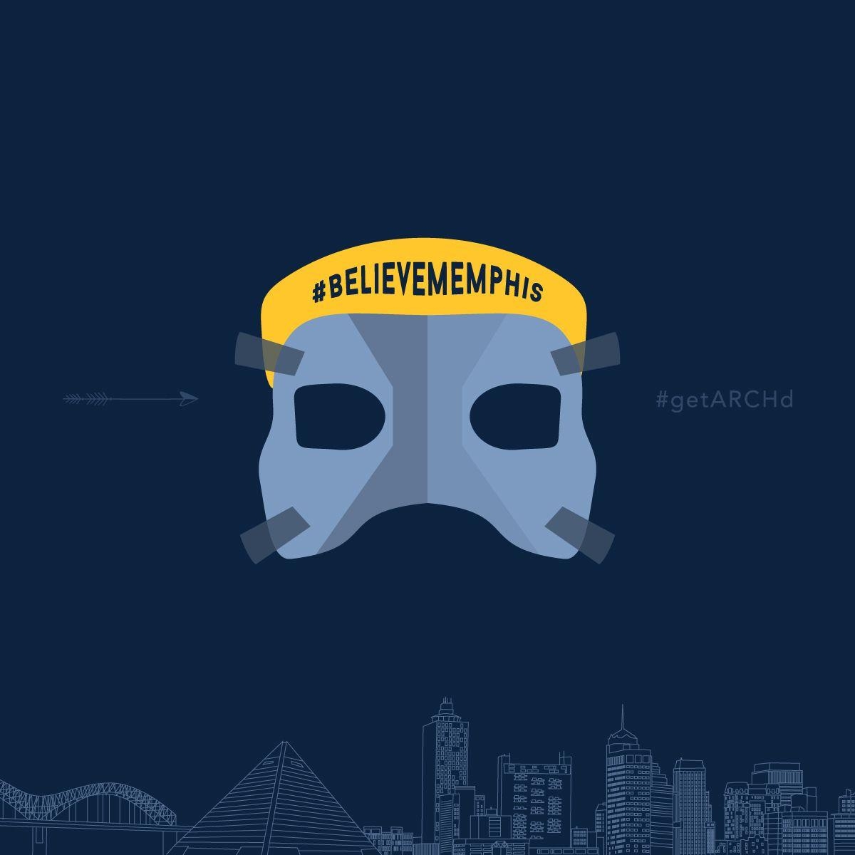 1200x1200 Memphis Grizzlies Mike Conley mask, Believe Memphis, shareable, Phone