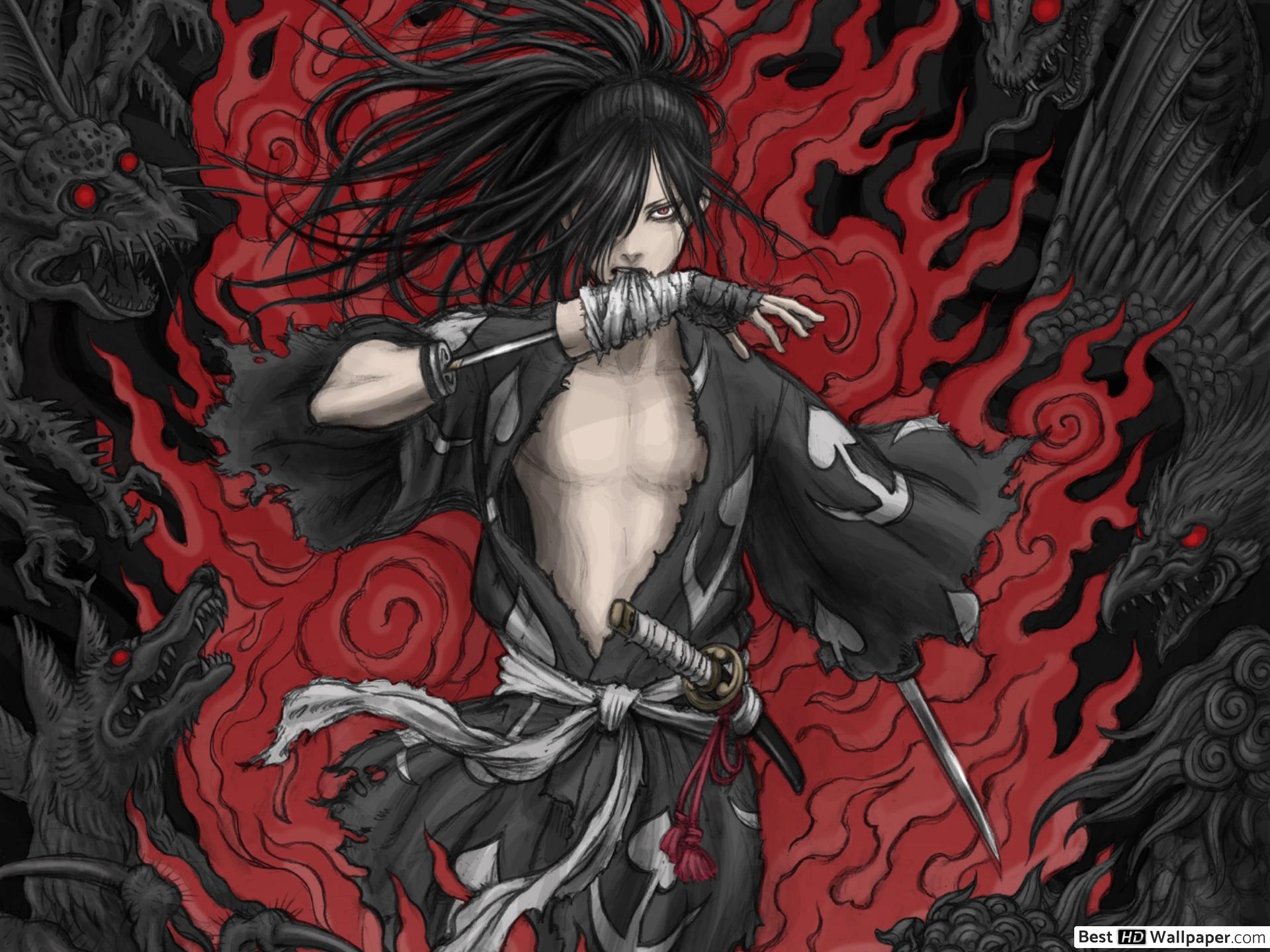 1920x1440 Half Demon Child Hyakkimaru from Dororo Anime HD wallpaper download, Desktop