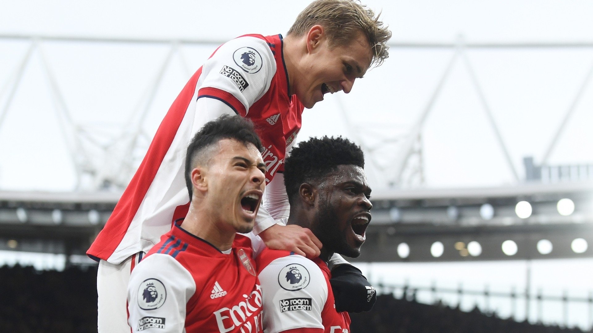 1920x1080 Odegaard And Partey Ensure Perfect Start To Arsenal's Season Defining Week. Goal.com Uganda, Desktop