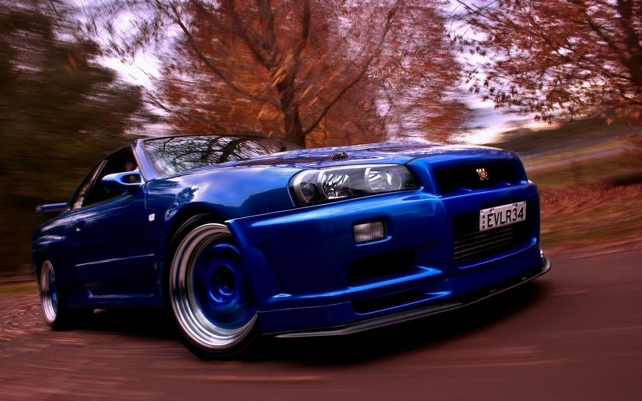 1280x800 Nissan Skyline Gtr R34 Custom, Desktop