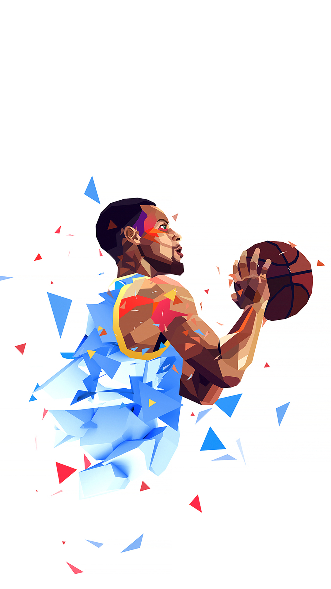 1080x1920 iPhone Cartoon Basketball Wallpaper, Phone