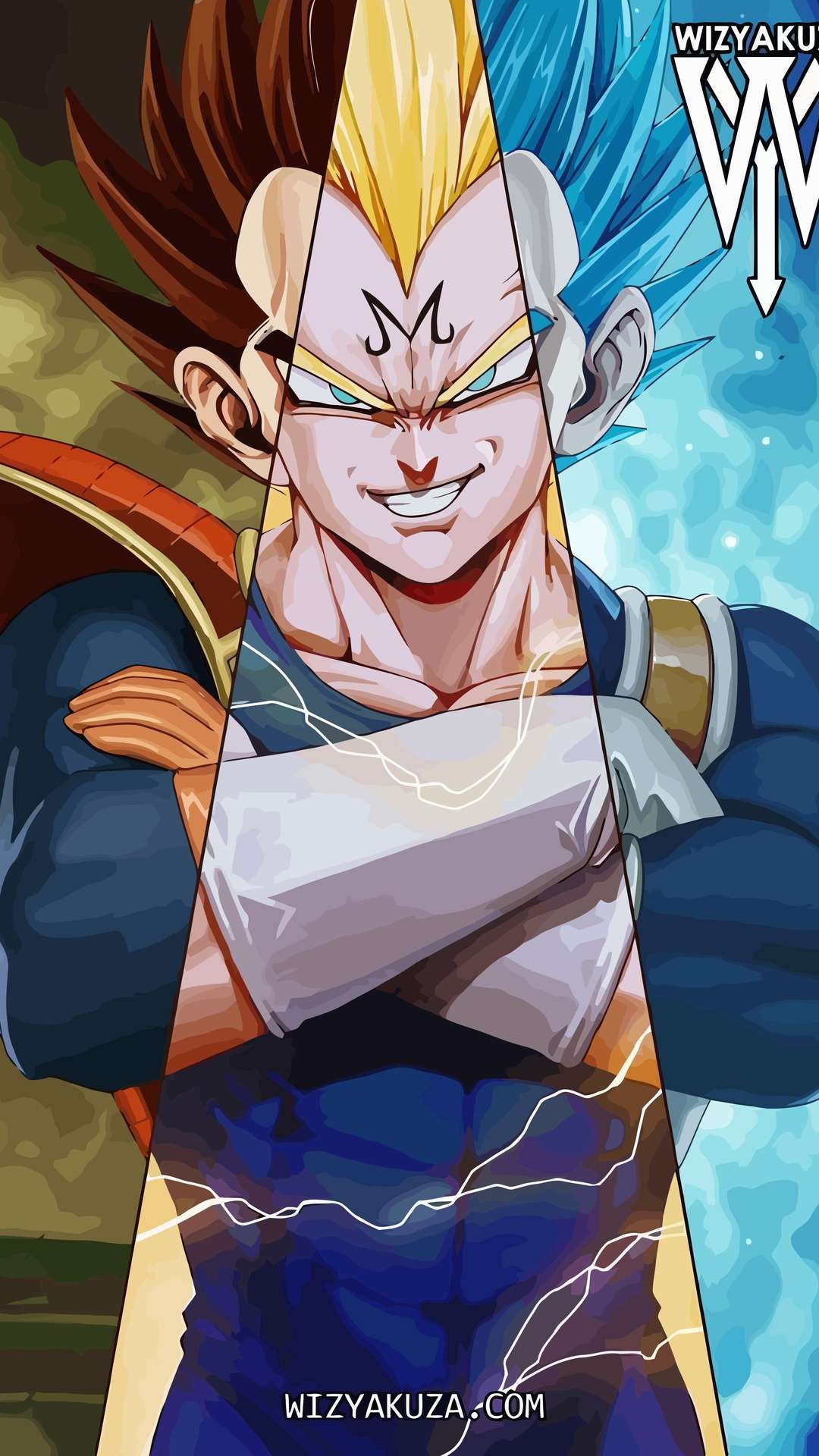 1080x1920 Vegeta Wallpaper for iPhone, Phone