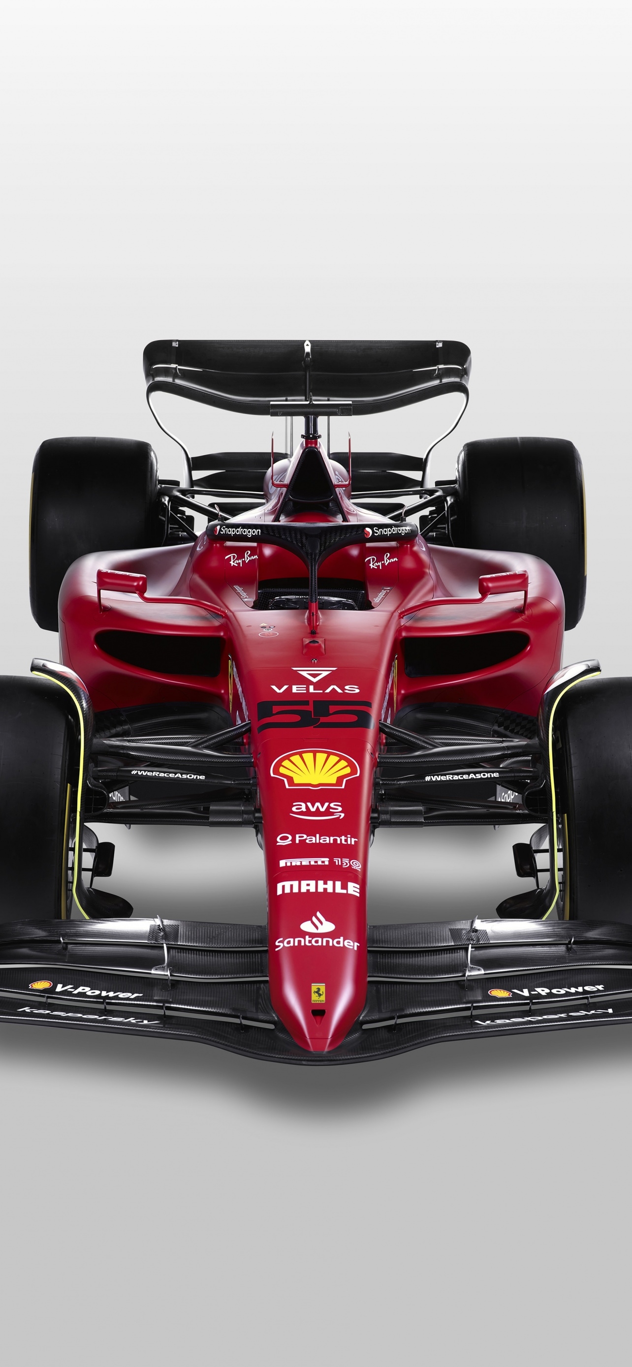 1290x2780 Ferrari F1 75 Wallpaper 4K, Formula One Cars, Formula Cars, Phone