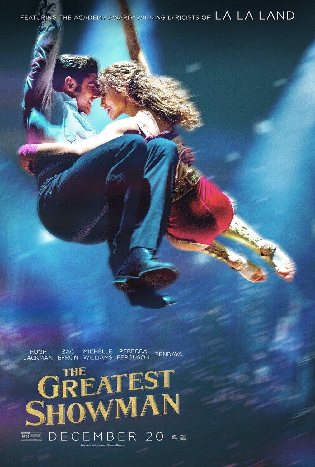 1020x1500 The Greatest Showman Movie Character Posters, Teaser Trailer, Phone