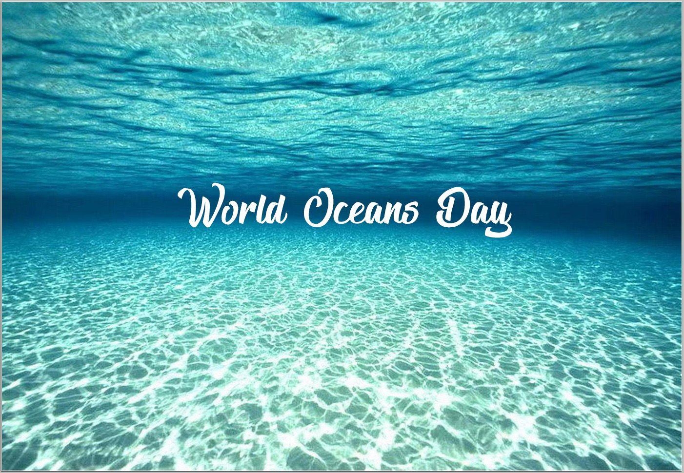 1410x970 Happy World Oceans Day Under The Ocean, Desktop