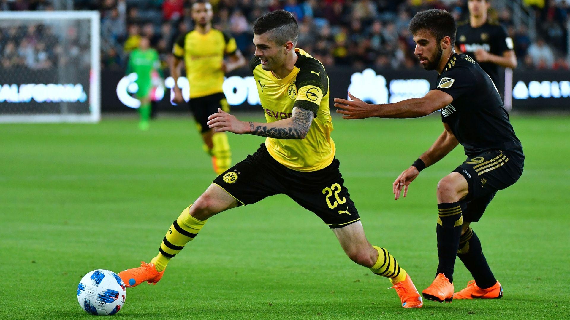 1920x1080 Christian Pulisic and Borussia Dortmund draw with Los Angeles FC, Desktop