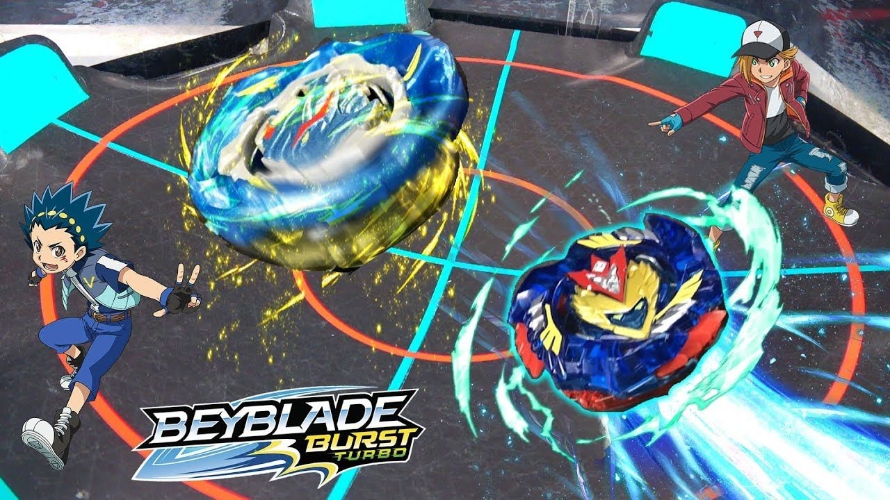 1280x720 TURBO VALTRYEK VS AIR KNIGHT. KIT LOPEZ VS VALT AOI. Beyblade, Desktop