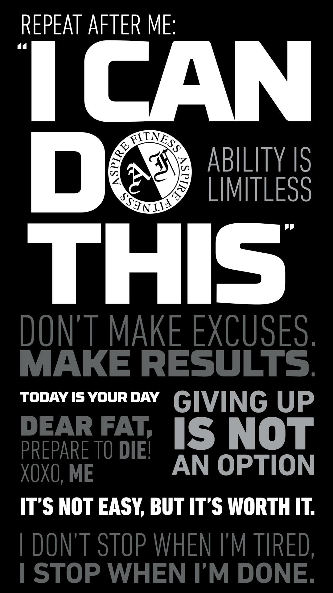 1080x1920 Gym Motivation iPhone Wallpaper, Phone