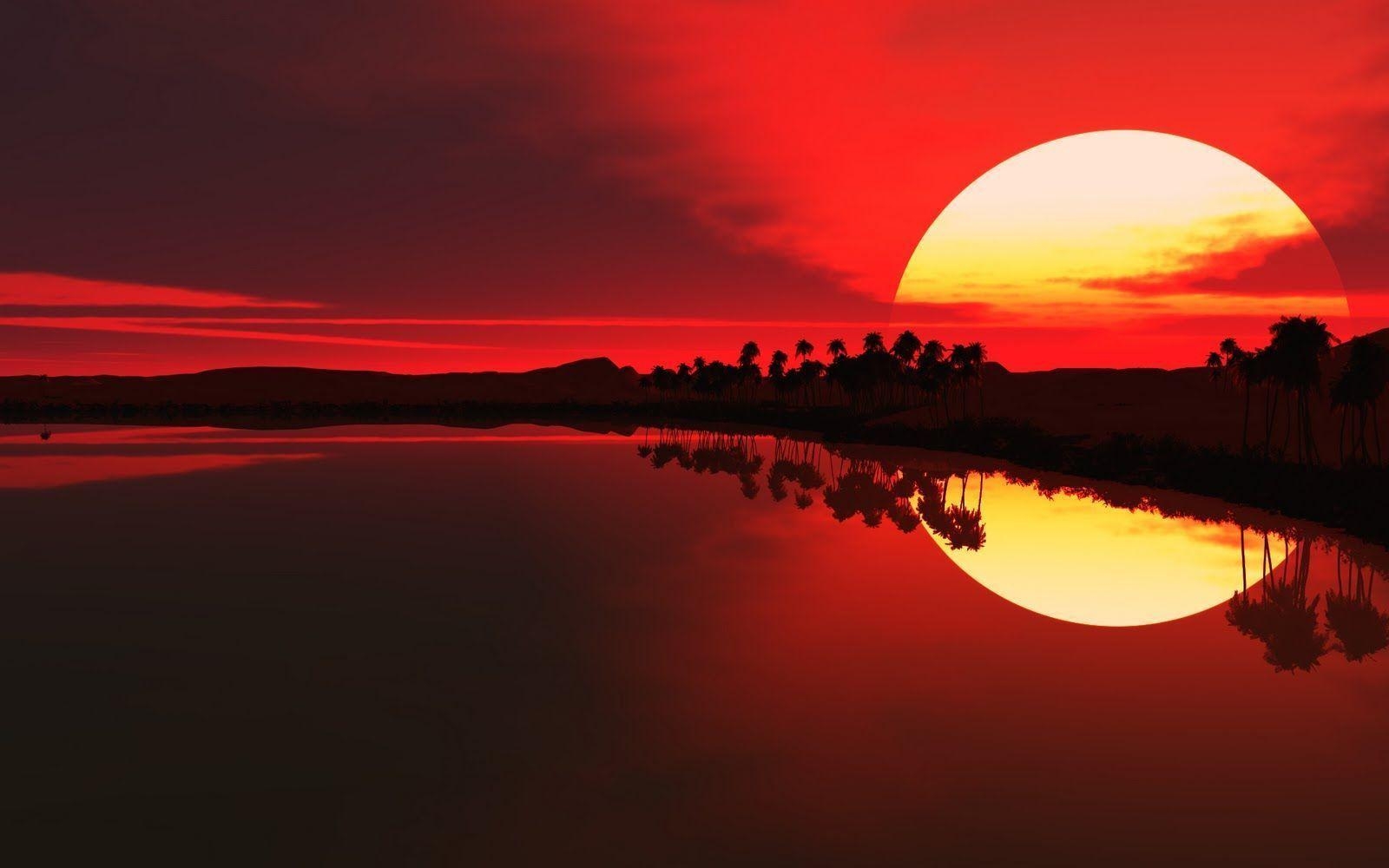 1600x1000 Summer Sunset Wallpaper 56 Background. Wallruru, Desktop