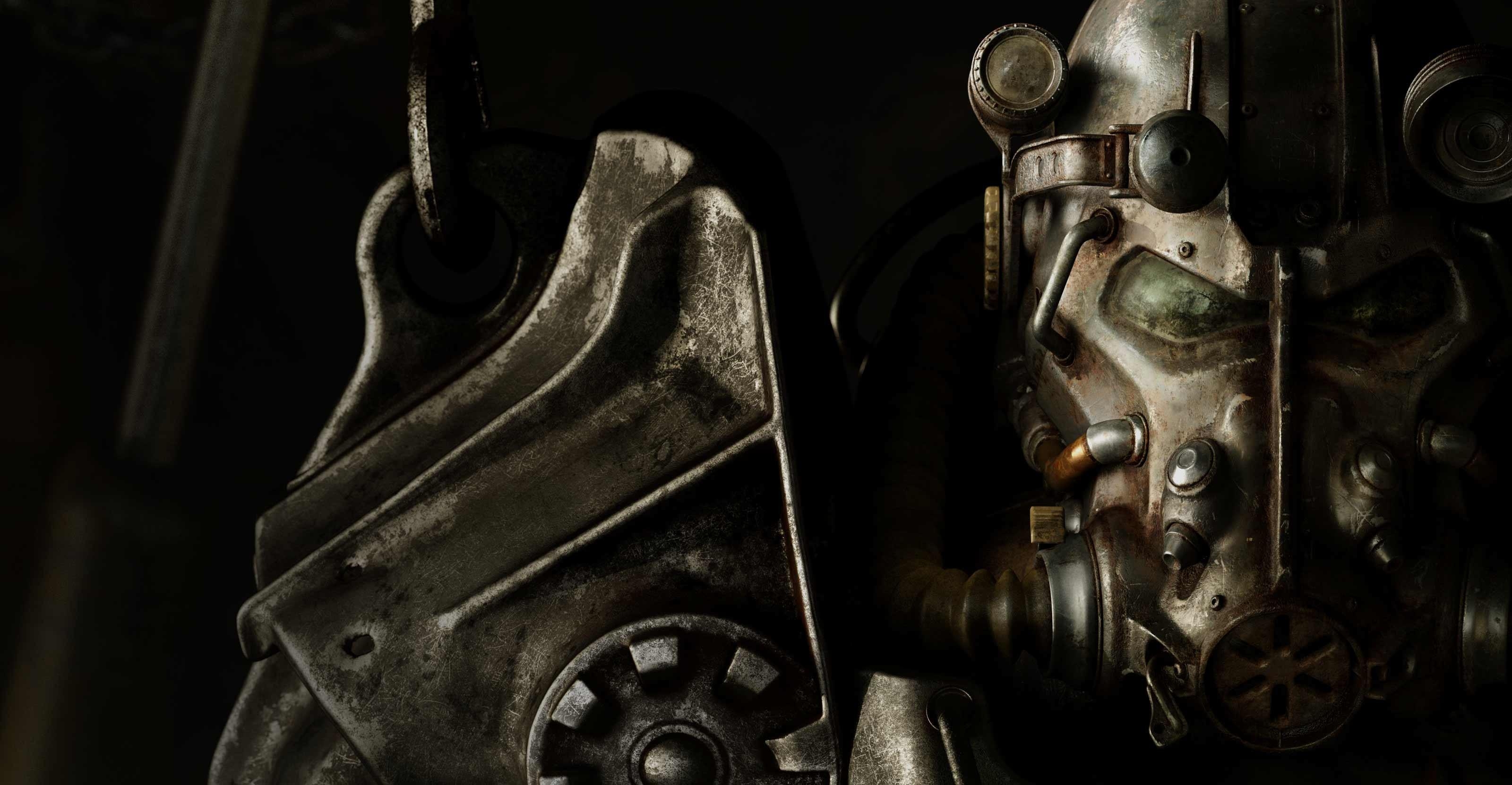 3200x1670 Fallout 4 Power Armor Wallpaper, Desktop