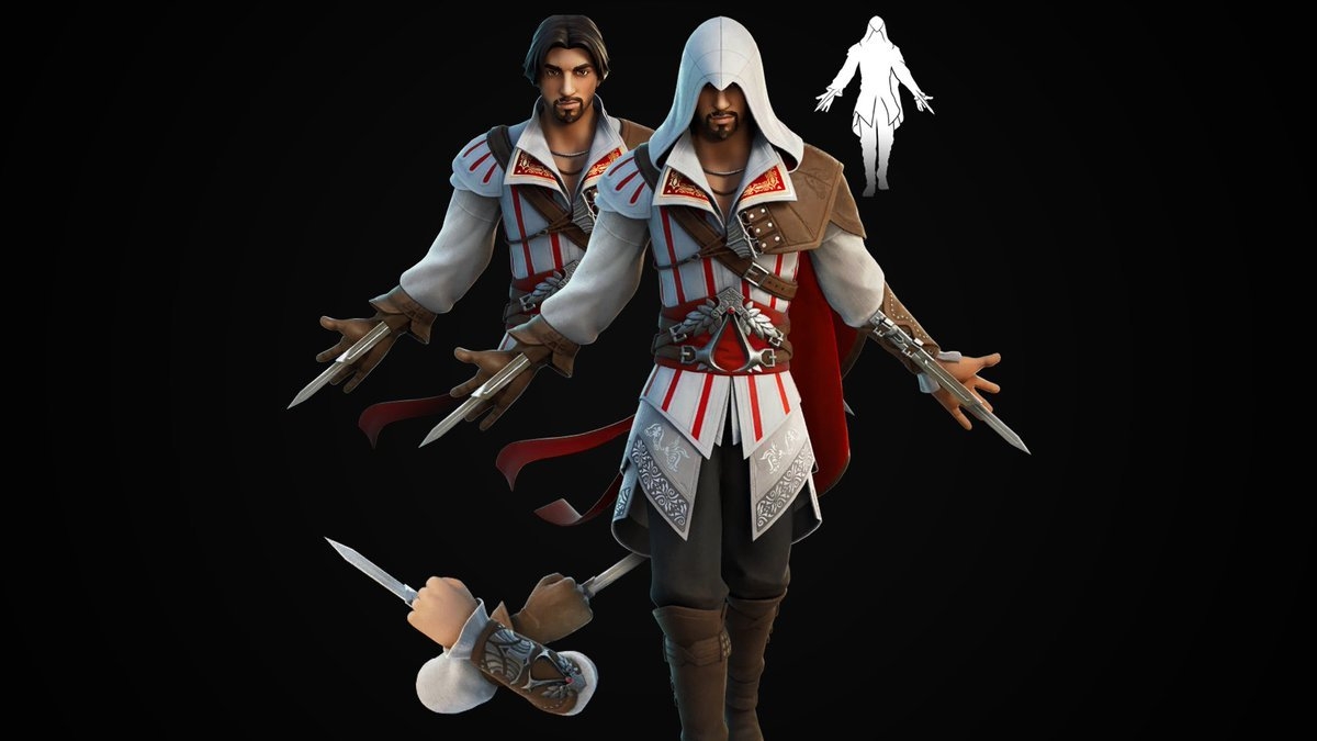 1200x680 Ezio Auditore Fortnite wallpaper, Desktop