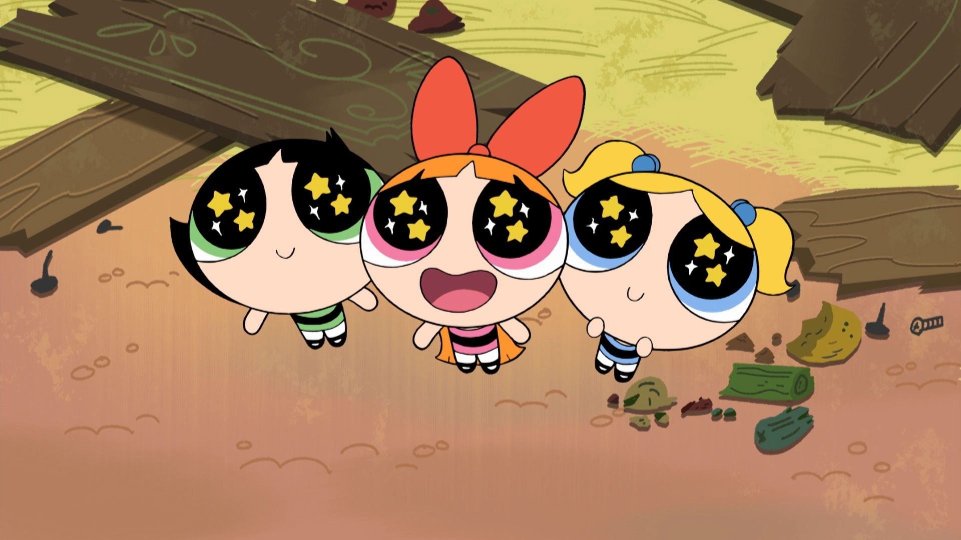 1920x1080 Powerpuff Girls Aesthetic Wallpaper, Desktop