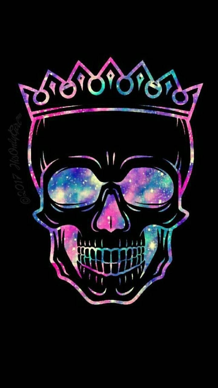 720x1280 Crown Skull. Skull wallpaper iphone, Skull wallpaper, Sugar skull wallpaper, Phone