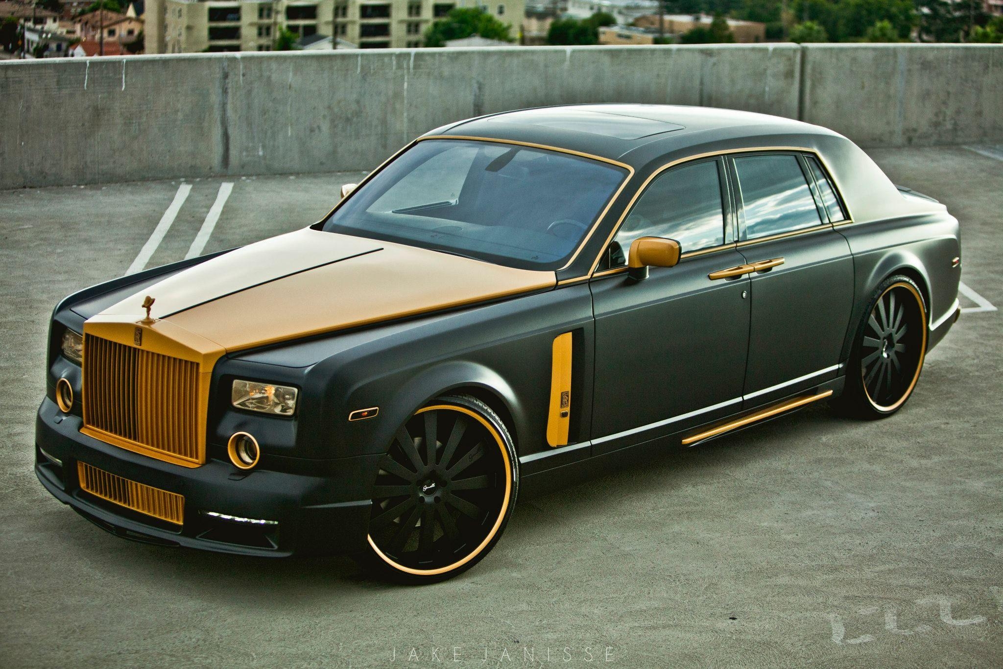 2050x1370 Platinum Motorsports Builds Black & Gold Rolls Royce Phantom, Desktop