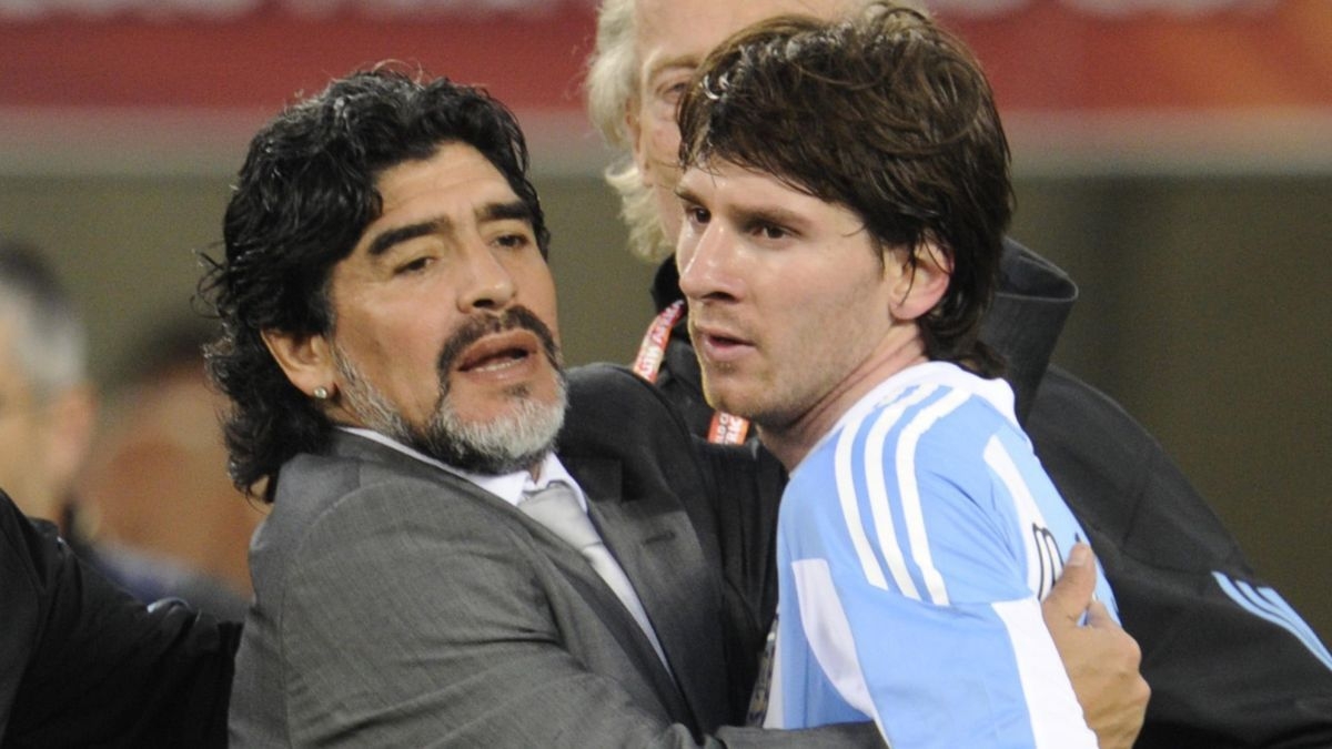 1200x680 Lionel Messi pays tribute to 'eternal' Diego Maradona after Argentina legend's death, Desktop