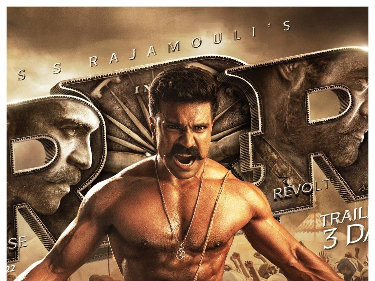 1200x900 RRR: Ram Charan aka Alluri Sitarama Raju is powerful as fire with six packs in the special poster, Desktop