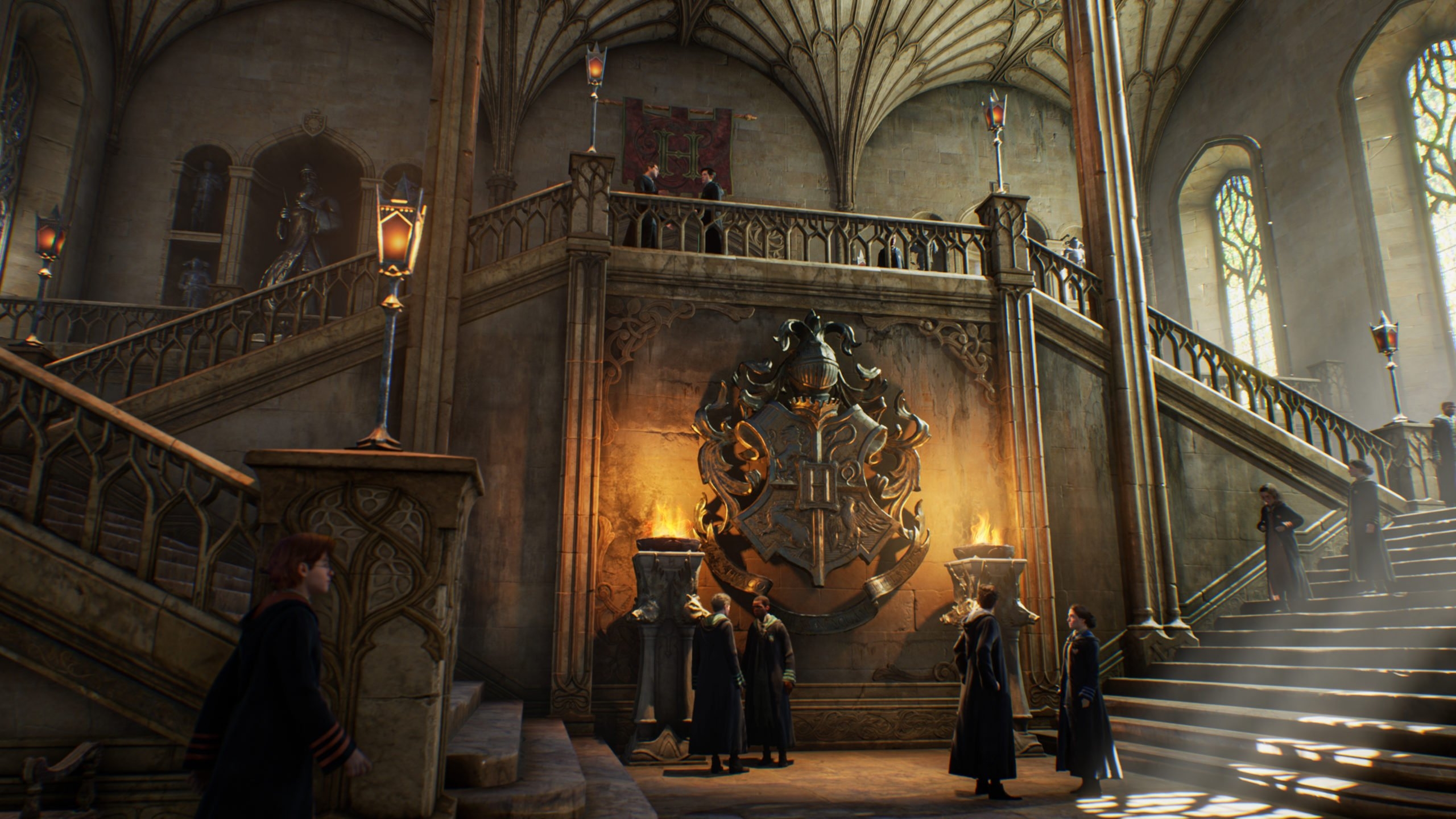 2560x1440 Hogwarts Legacy footage shows Hufflepuff and Ravenclaw's common rooms for the first time, Desktop