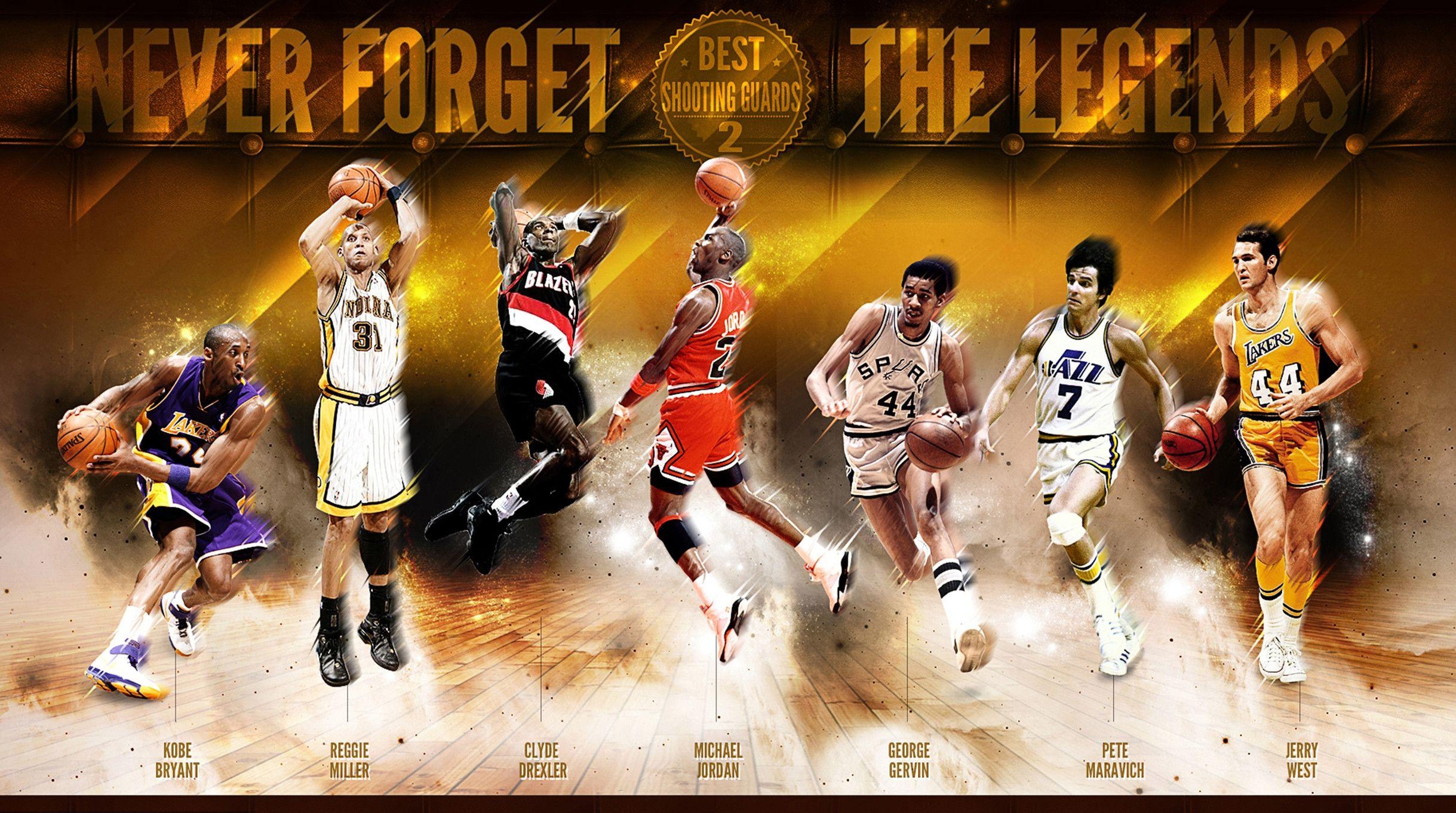 2440x1370 NBA Legends Wallpaper, Desktop