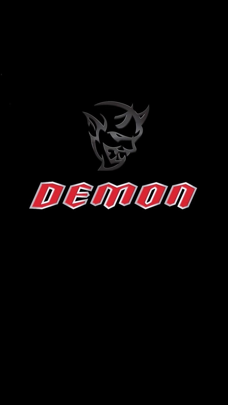 770x1370 Dodge Demon Logo iPhone Wallpaper. Dodge, Dodge logo, Disney cars, Phone