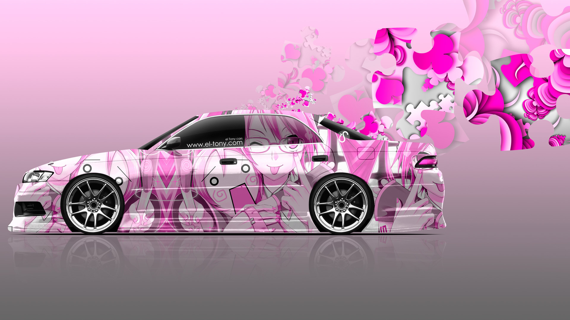 1920x1080 Wallpaper. Cars. photo. picture. Tony Kokhan, Toyota, Mark JZX JDM, Desktop