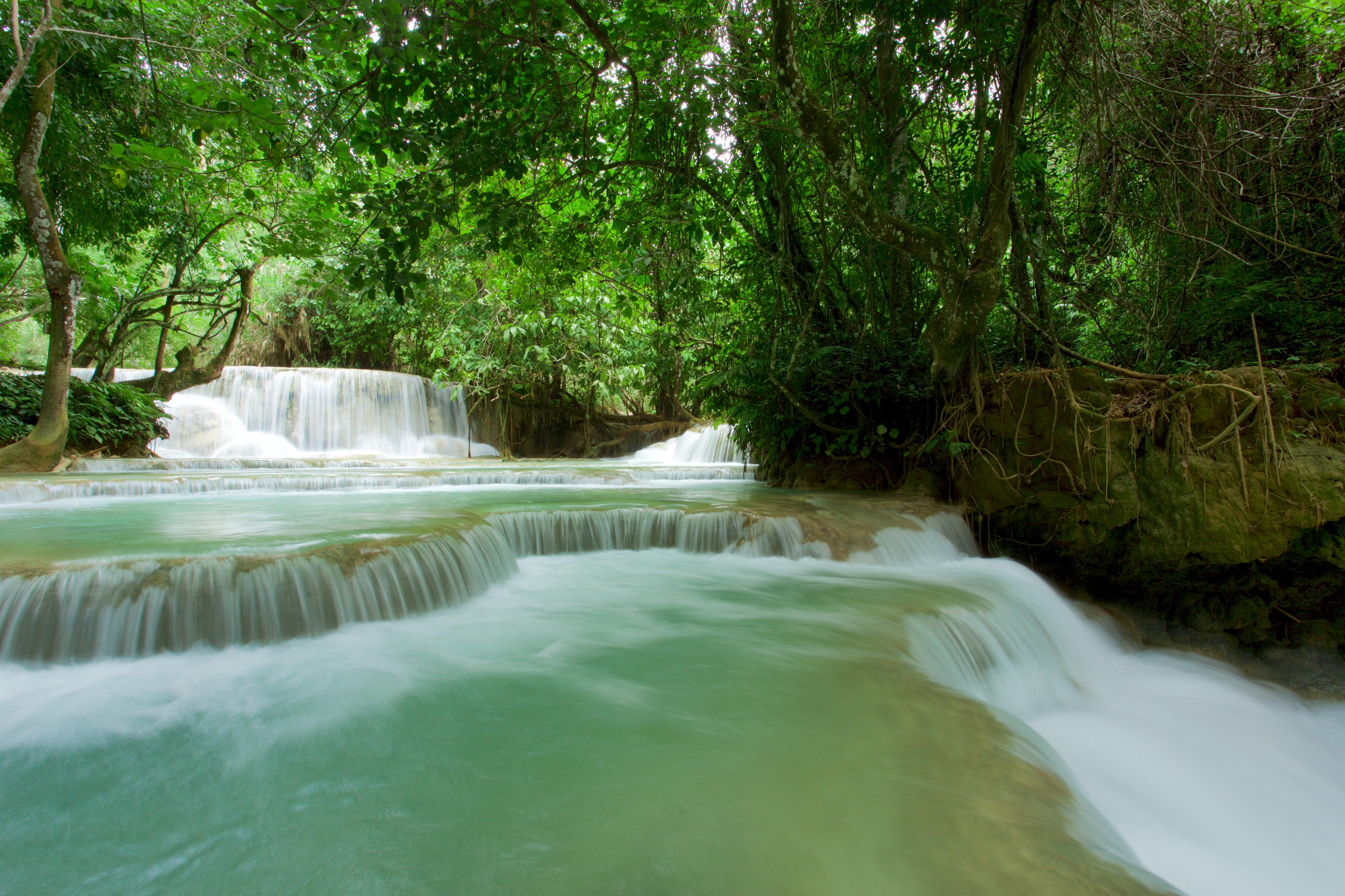 5760x3840 Laos Luang Prabang Tat Kuang Si Waterfall Photo By Cyril Eberle CEB_, Desktop