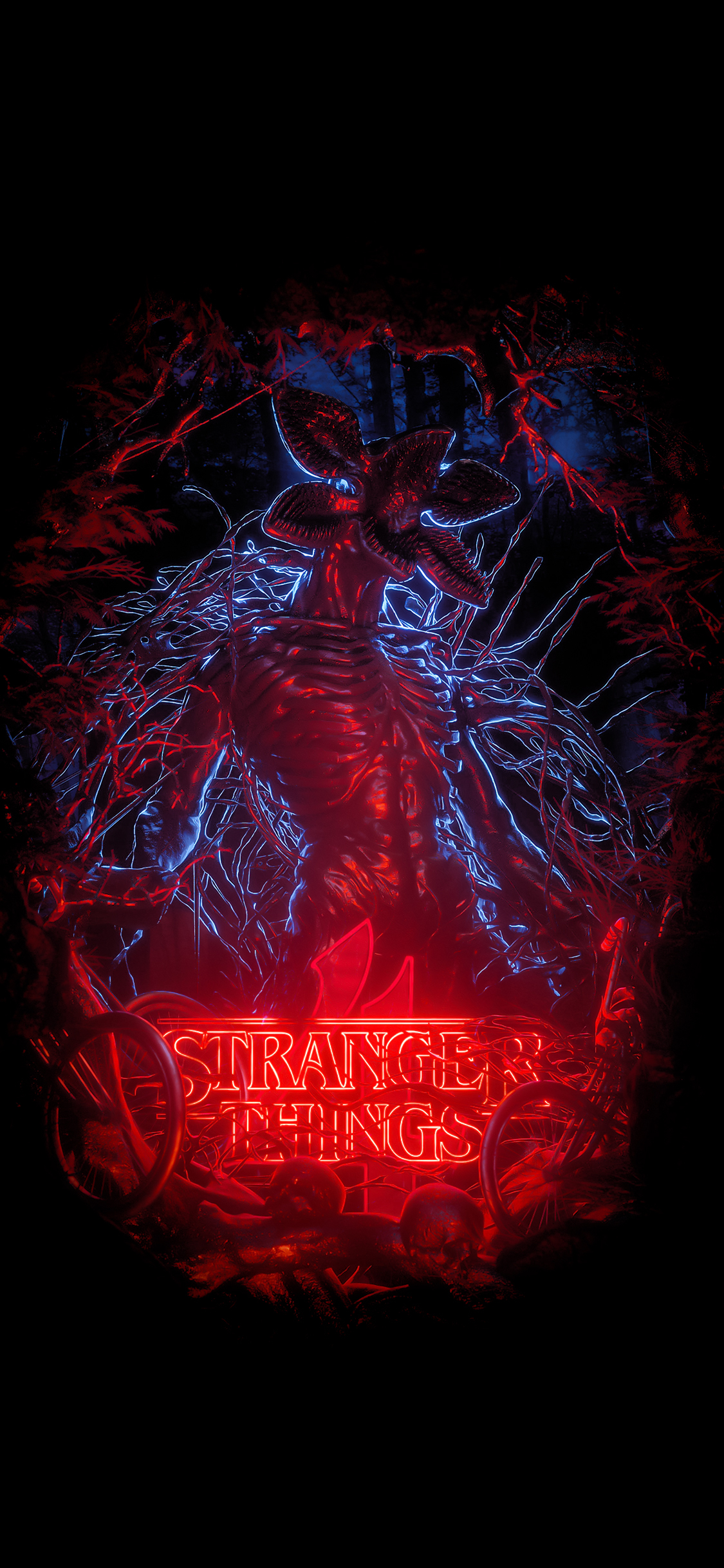 1130x2440 STRANGER THINGS WALLPAPER, Phone