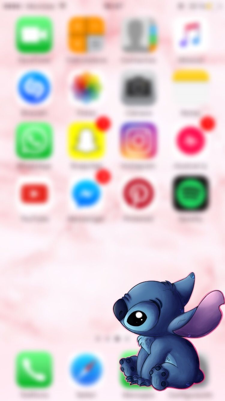 750x1340 wallpaper #stitch #iphone #pink Papel De Parede Stitch, Phone