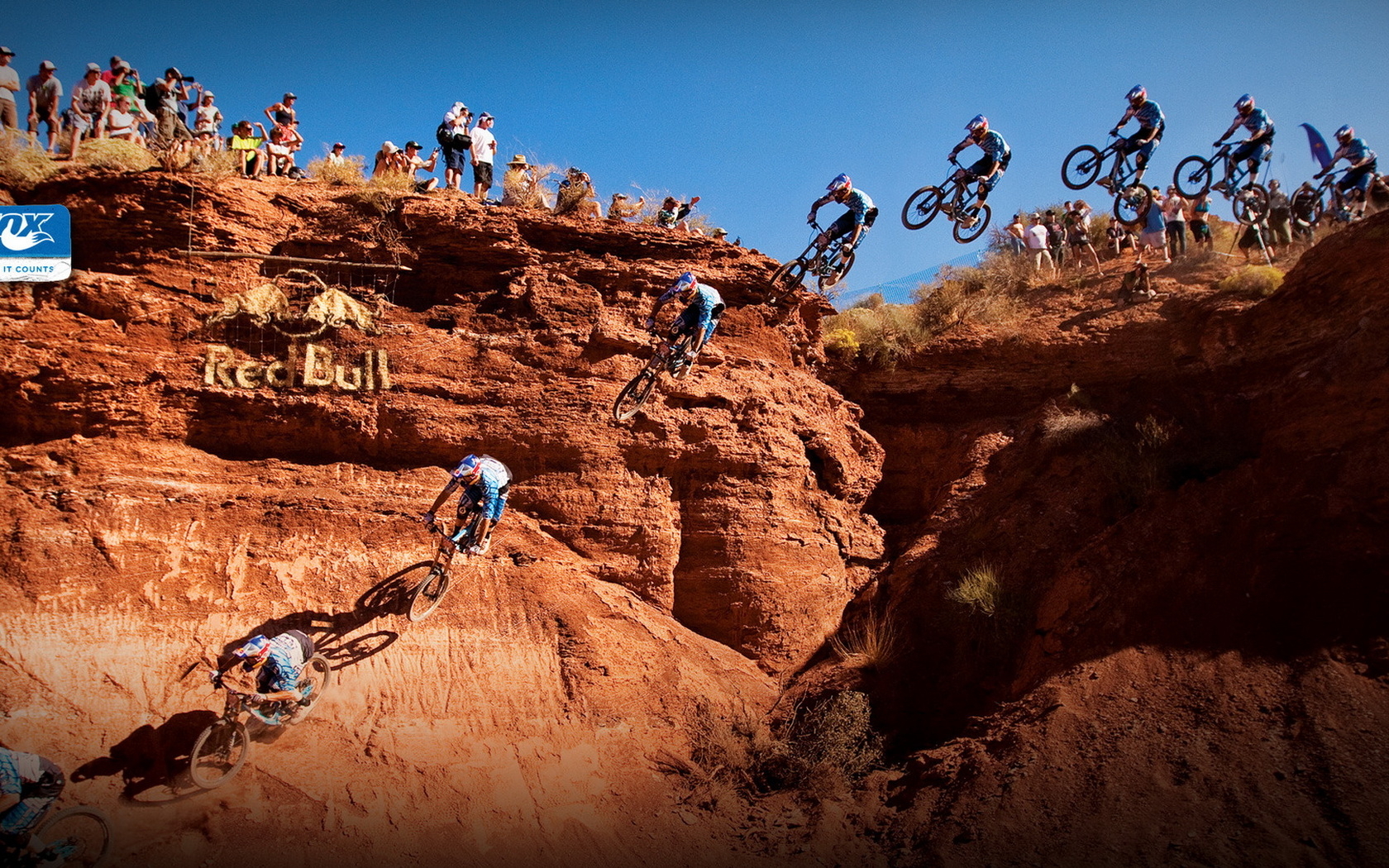 1680x1050 Mountain Bike Wallpaper Download Atherton Red Bull Rampage, Desktop