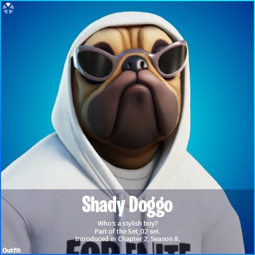 520x520 Shady Doggo Fortnite wallpaper, Phone