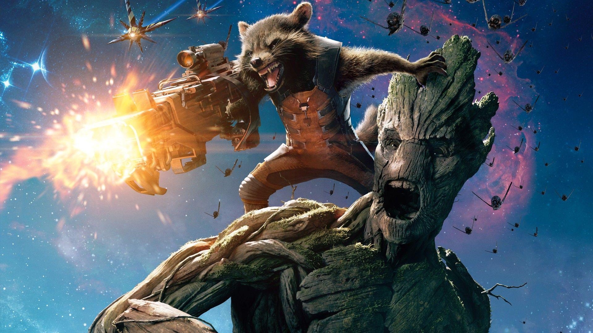 1920x1080 Rocket Raccoon HD Wallpaper, Desktop