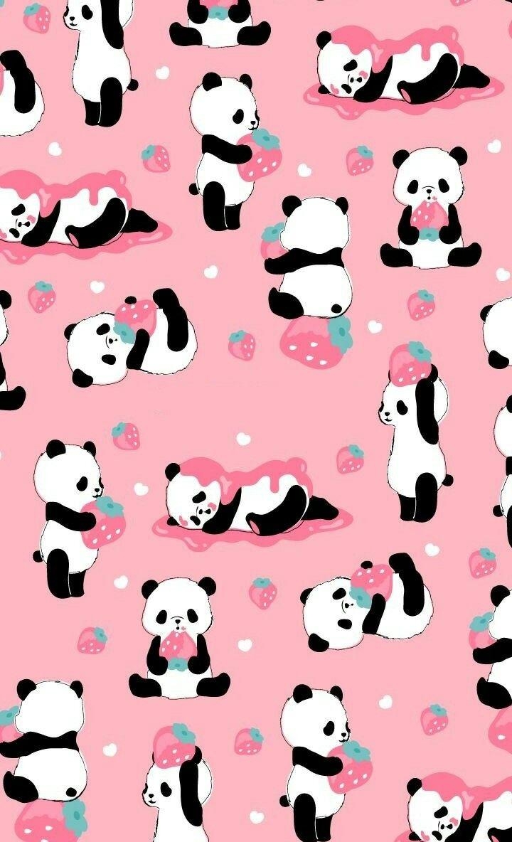 720x1190 Panda Bears ❤. Cute wallpaper, Phone