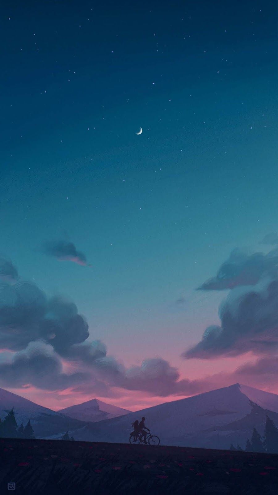 900x1600 Calm night #wallpaper #iphone #android #background #followme. Scenery wallpaper, Anime scenery wallpaper, Anime scenery, Phone