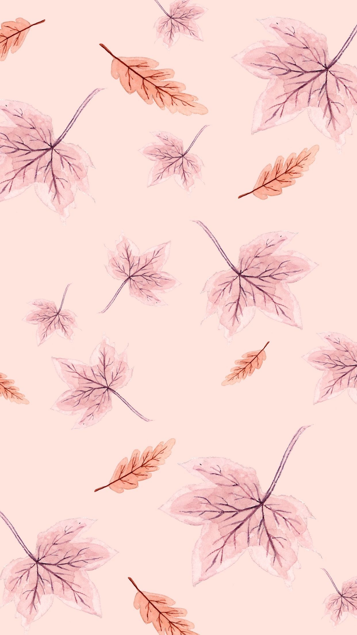 1250x2210 Pink Fall Wallpaper Free Pink Fall Background, Phone