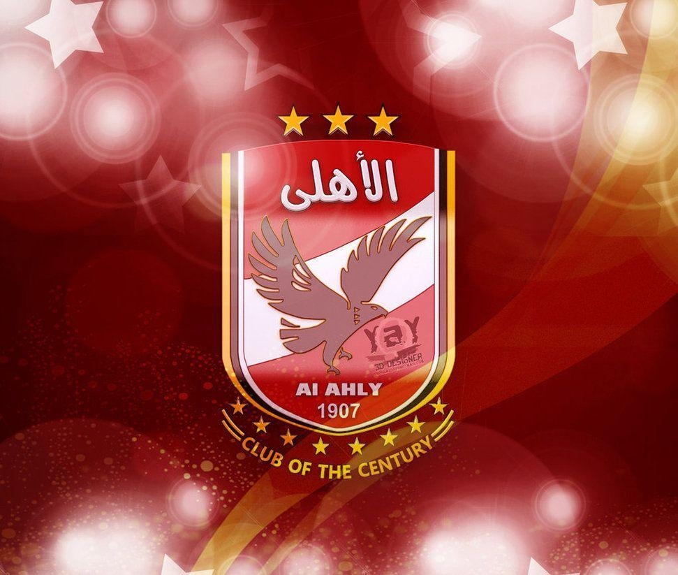 980x830 AlAhly Egyptian Football Club Logo 3D, Desktop