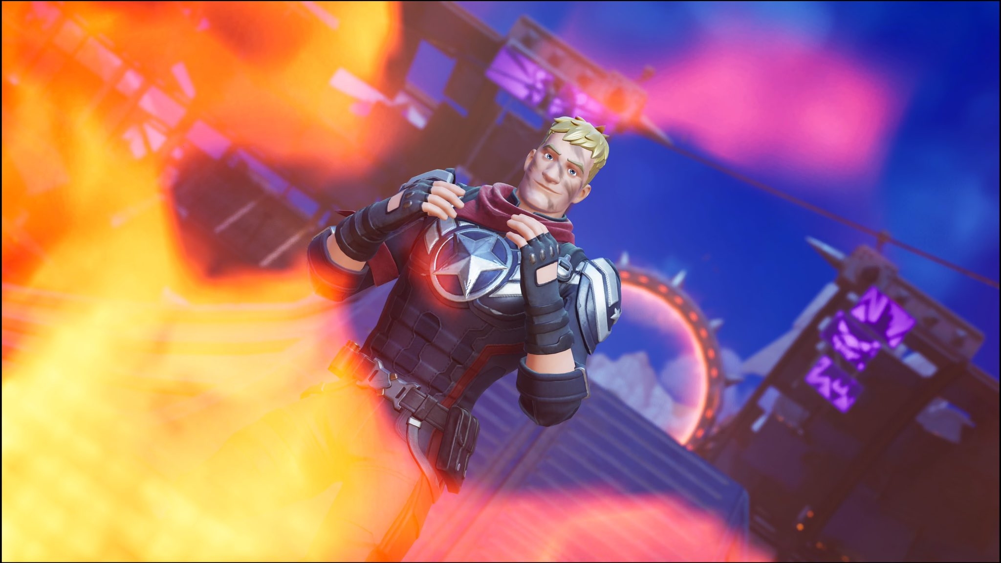 2050x1160 Captain Jones Fortnite wallpaper, Desktop