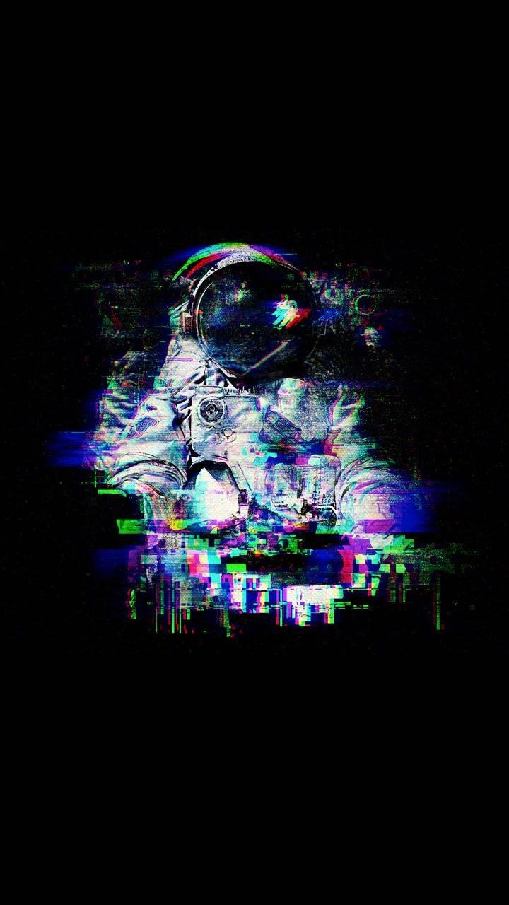 720x1280 Space Glitch wallpaper, Phone