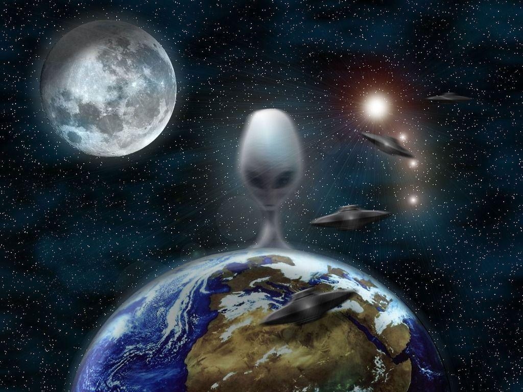 1030x770 3D Ufo Wallpaper, Desktop