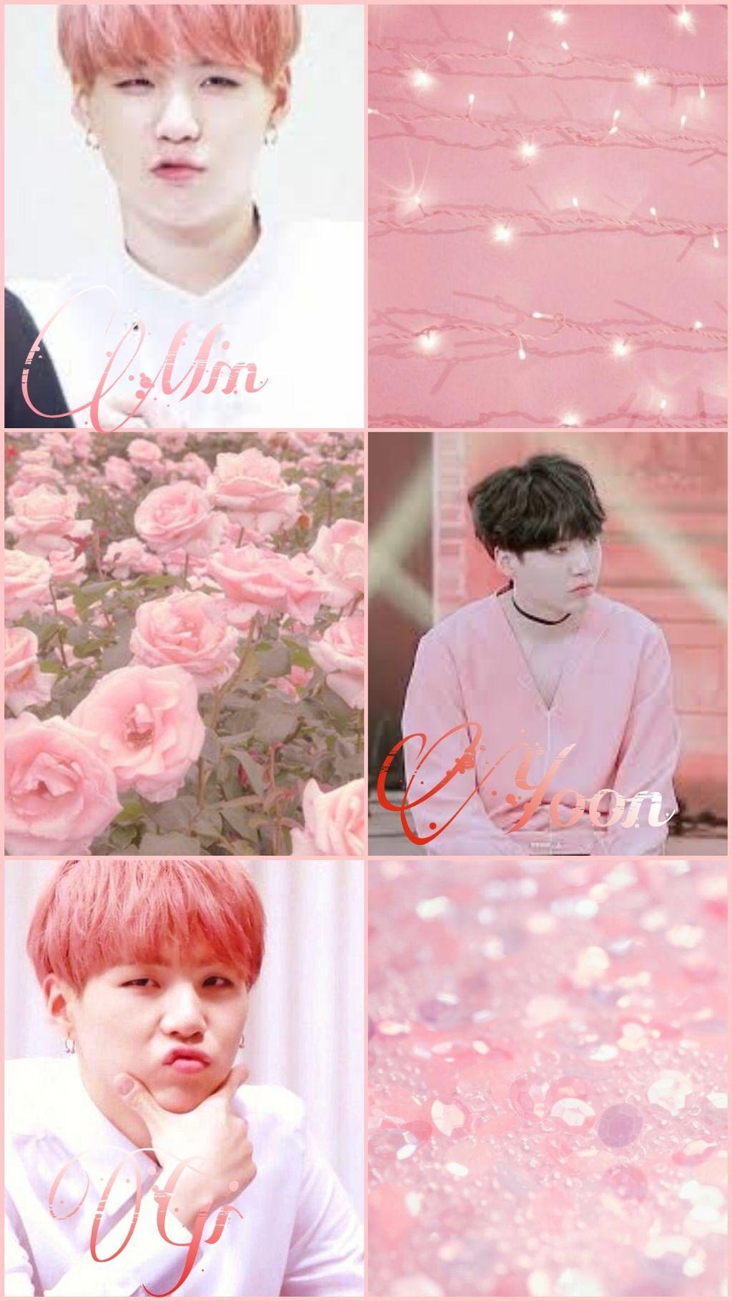 1030x1820 BTS Suga pink aesthetic wallpaper bts btswallpaper pink, Phone