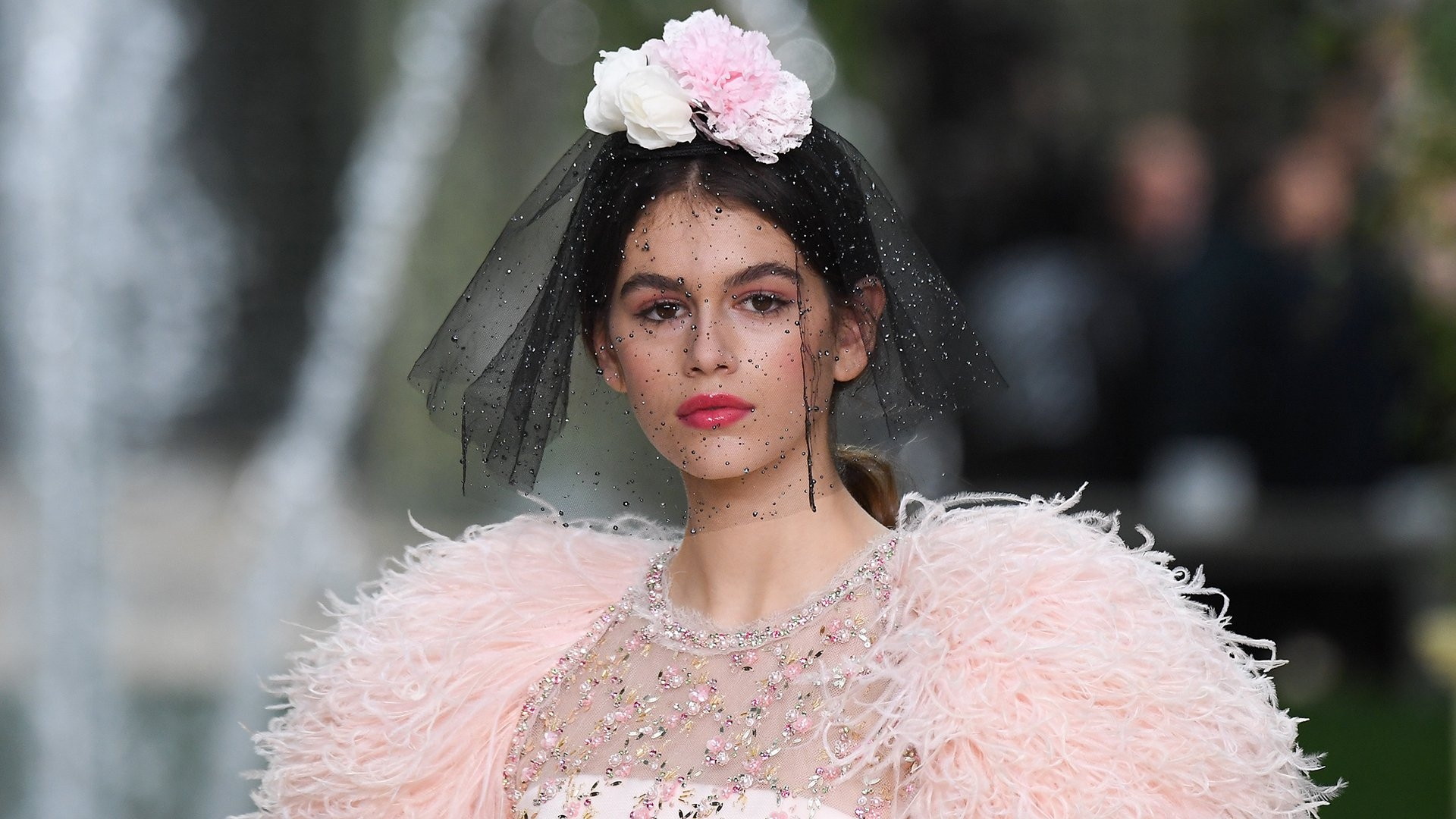 1920x1080 Chanel Slammed for Barely Dressed Kaia Gerber Campaign, Desktop