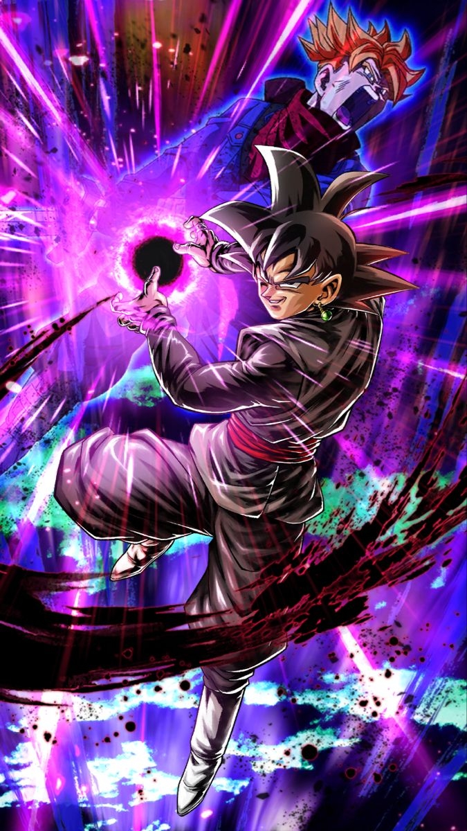 680x1200 Black Goku Wallpaper, Phone