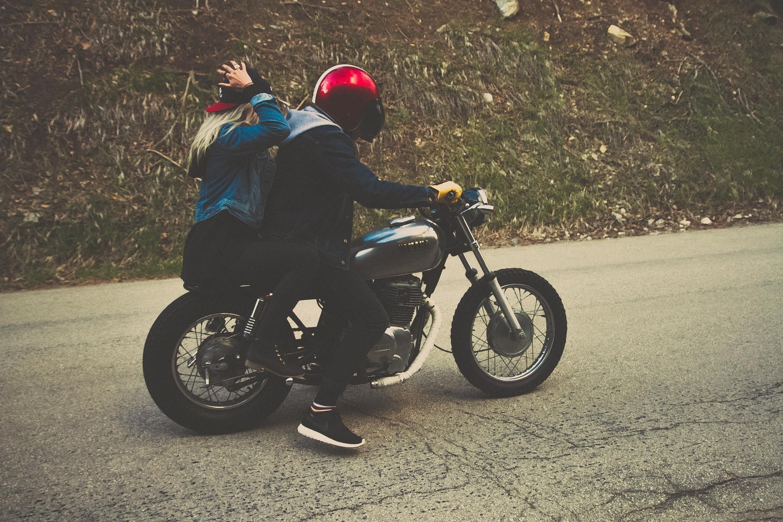 2600x1730  #girl, #Public domain image, #male, #motorbike, #couple, #red, #motorcycle, #grass, #girld, #moto, #helmet, #bike, #woman, #man, #person, #young, #road. Mocah.org HD Desktop Wallpaper, Desktop