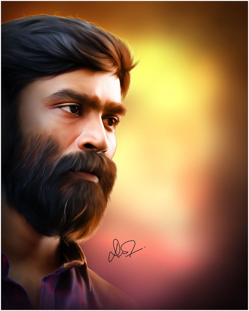 820x1030 Dhanush Image, Phone