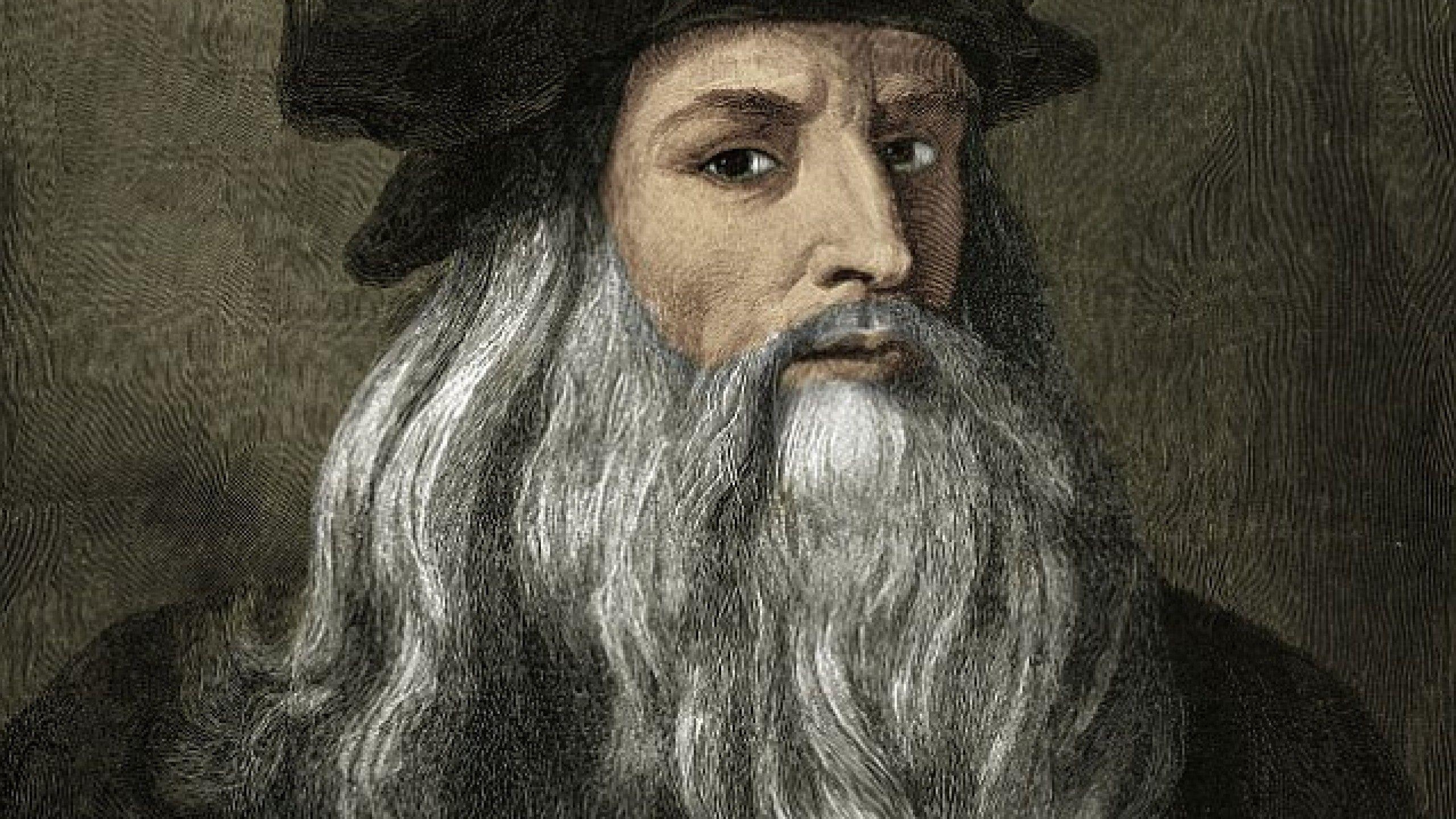 2560x1440 Leonardo Da Vinci Wallpaper, Desktop