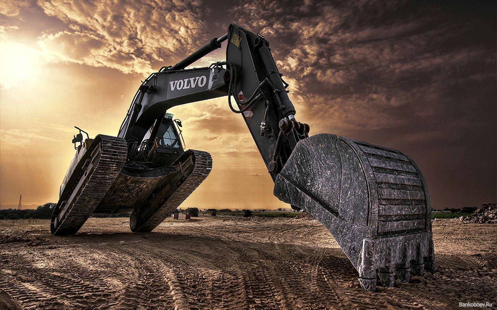 1680x1050 Volvo Excavator Excovator HD Attractive Wallpaper High Definition, Desktop