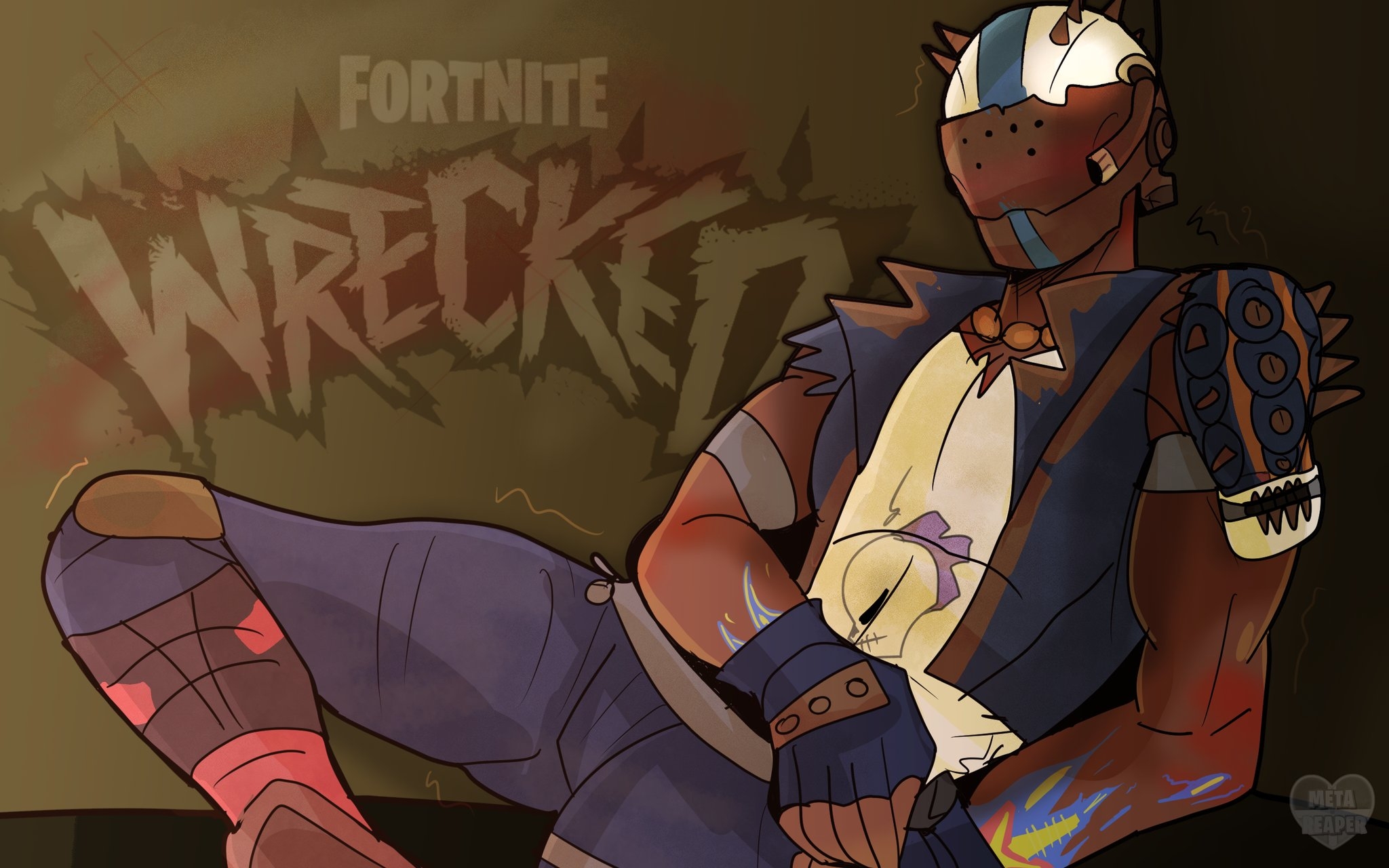 2050x1280 Rust Fortnite wallpaper, Desktop