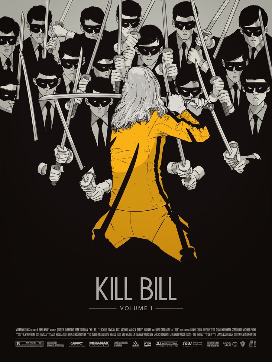 900x1200 Kill Bill: Vol. 1 Tarantino. Movie posters, Phone