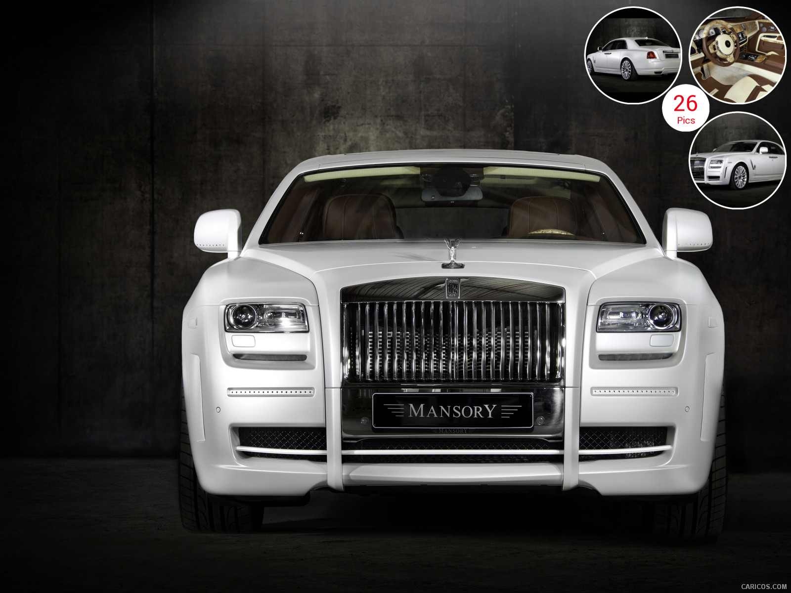 1600x1200 Mansory Rolls Royce Ghost White. Wallpaper, Desktop