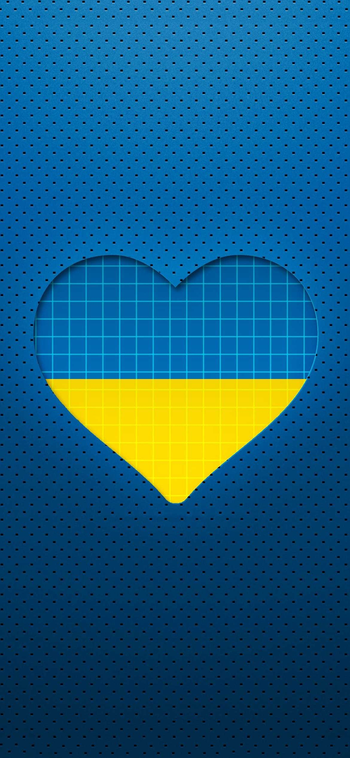 1170x2540 Stand With Ukraine Wallpaper, Phone